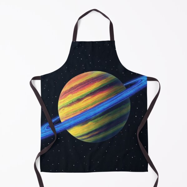Item preview, Yellow-Green Red-Violet Ringed Planet #1 designed and sold by Jadelight's AI Slop.