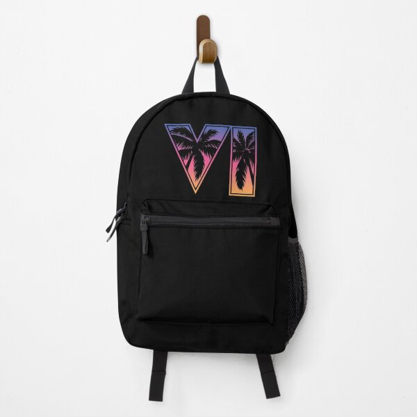 Item preview, GTA 6 Grand Theft Auto 6 Vice City Logo Sunset designed and sold by BubblePopRed.
