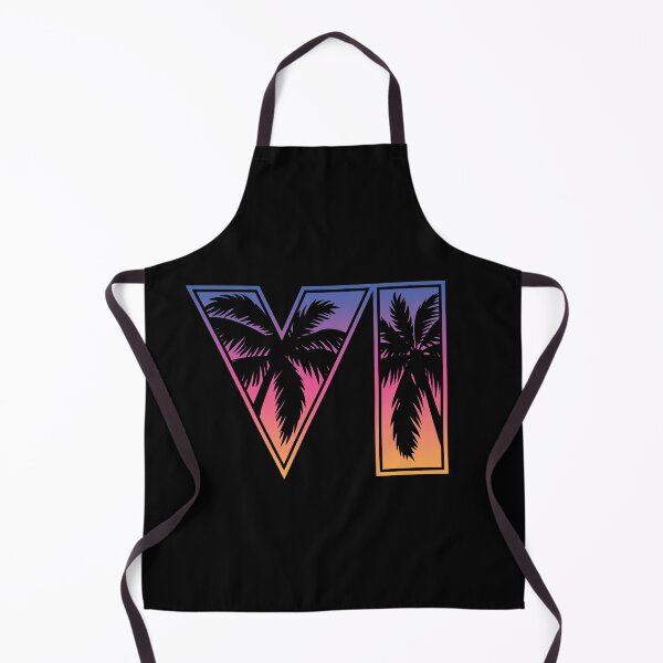 Item preview, GTA 6 Grand Theft Auto 6 Vice City Logo Sunset designed and sold by BubblePopRed.