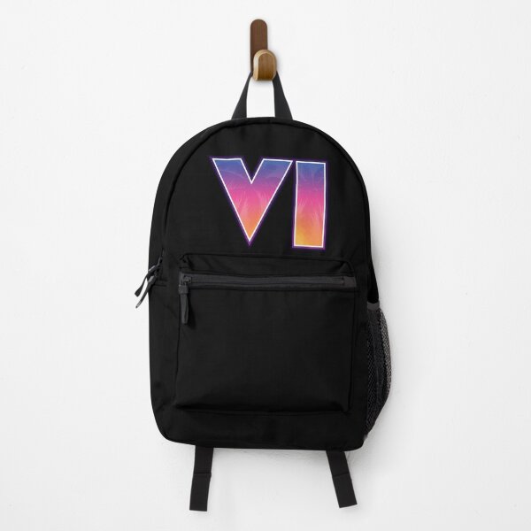 Item preview, GTA 6 Grand Theft Auto 6 Vice City Logo Sunset Gradient designed and sold by BubblePopRed.