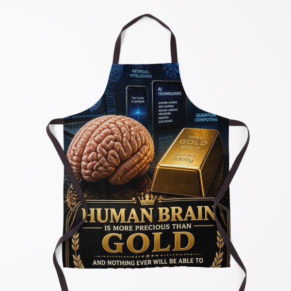 Item preview, Human Brain is more precious than Gold designed and sold by Bebe5512.