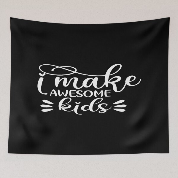 Item preview, I Make Awesome Kids Proud Father Parent Family Humor T-Shirt designed and sold by phassystore.
