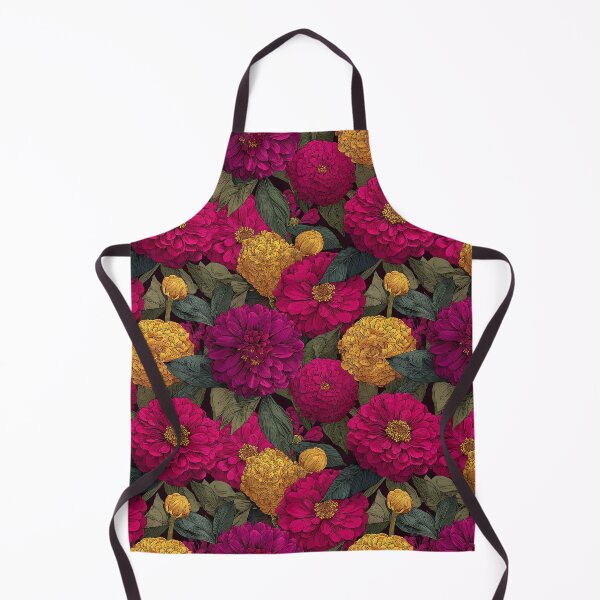 Item preview, Whimsical Zinnia Print - Flower Garden Pattern - Birthday Gifts For Him designed and sold by RoyalStarsPatts.