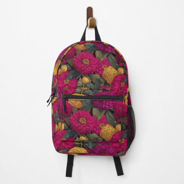 Item preview, Whimsical Zinnia Print - Flower Garden Pattern - Birthday Gifts For Him designed and sold by RoyalStarsPatts.