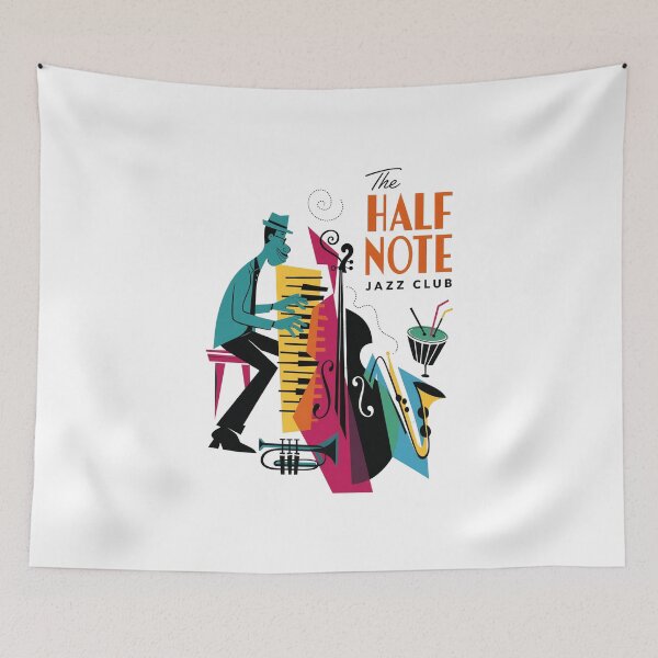 Artikelvorschau, Der Half Note Jazzclub entworfen und verkauft von nerdysquatchh.