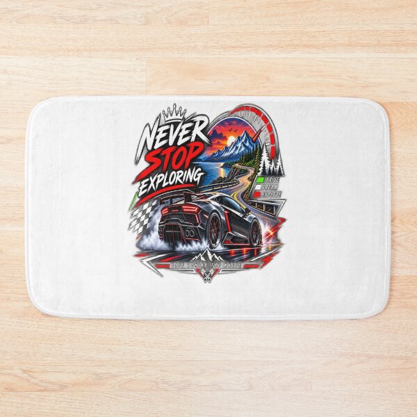 Item preview, Never Stop Exploring Adventure Car designed and sold by Artbysarmina.