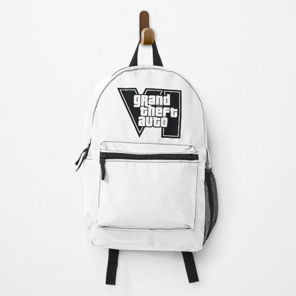 Item preview, GTA 6 Grand Theft Auto 6 Vice City Logo Black designed and sold by BubblePopRed.