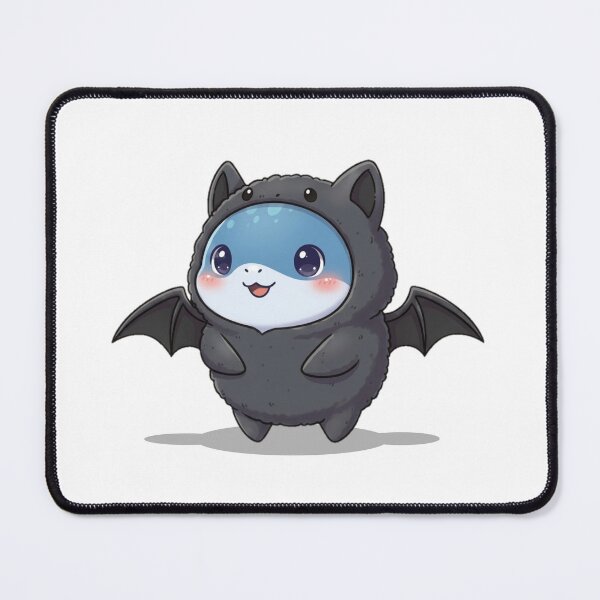Item preview, Cute Bat Shark – Kawaii Halloween designed and sold by Nature's Chibis.