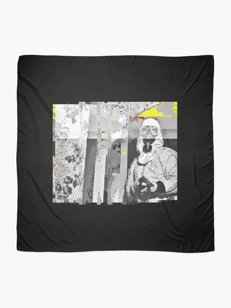 Thumbnail 2 of 3, Scarf, Horror Pixel designed and sold by Ruggine.