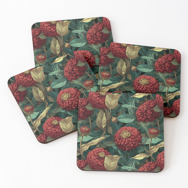 Item preview, Stunning Zinnia Texture  - Retro Flower Floral - Birthday Gifts For Husband designed and sold by RoyalStarsPatts.