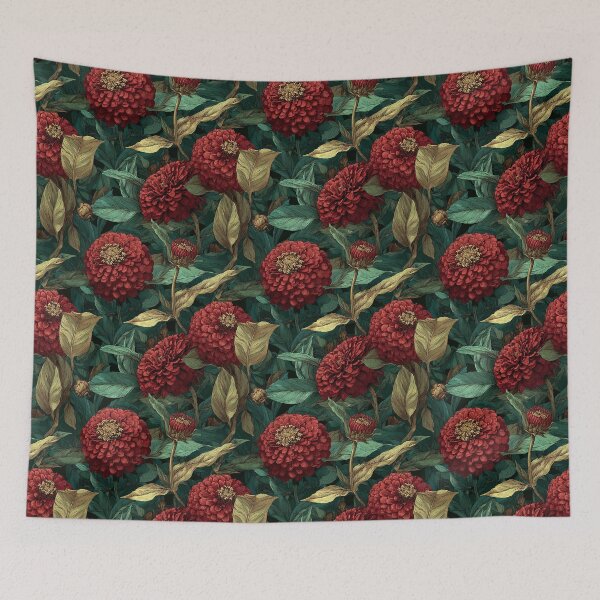 Item preview, Stunning Zinnia Texture  - Retro Flower Floral - Birthday Gifts For Husband designed and sold by RoyalStarsPatts.