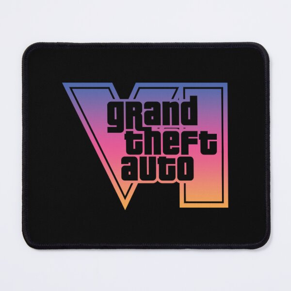 Item preview, GTA 6 Grand Theft Auto 6 Vice City Logo Sunset designed and sold by BubblePopRed.
