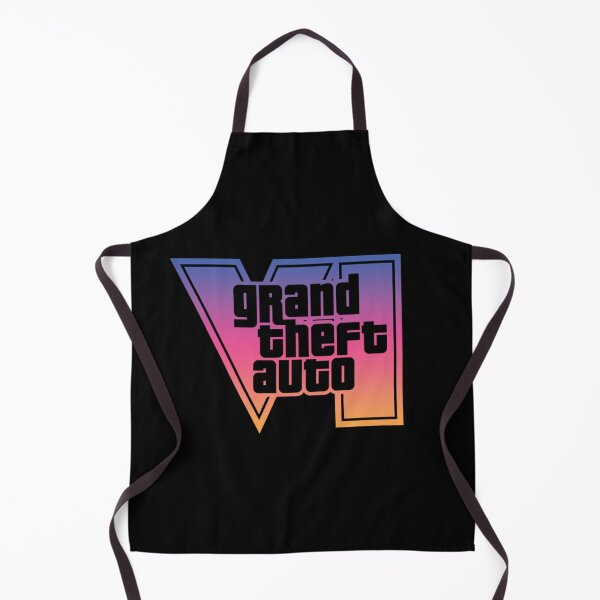 Item preview, GTA 6 Grand Theft Auto 6 Vice City Logo Sunset designed and sold by BubblePopRed.