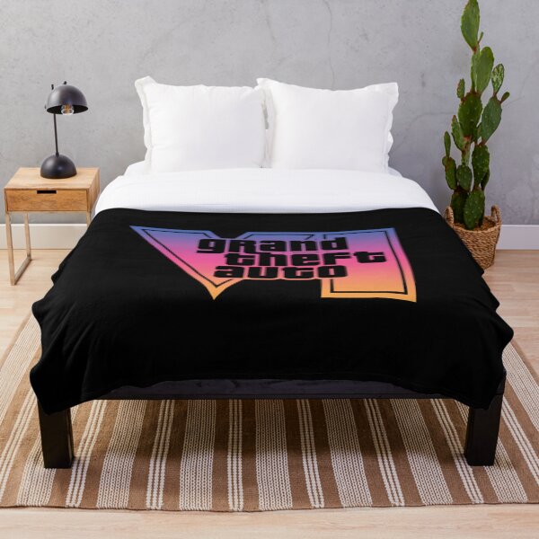 Item preview, GTA 6 Grand Theft Auto 6 Vice City Logo Sunset designed and sold by BubblePopRed.