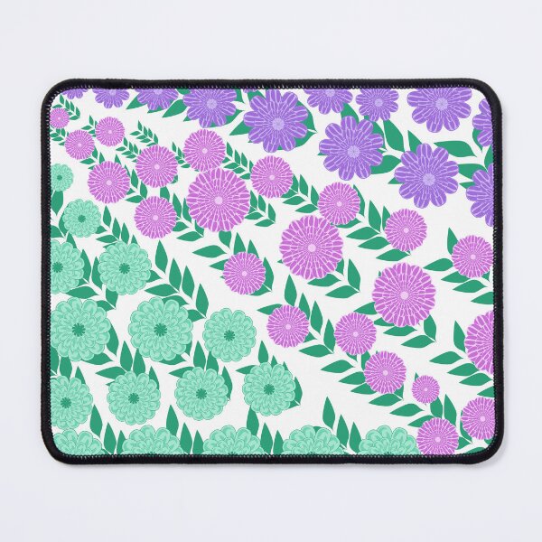 Item preview, Colorful Blooming Flower Collection with Green Leaves designed and sold by Ei-Ei.