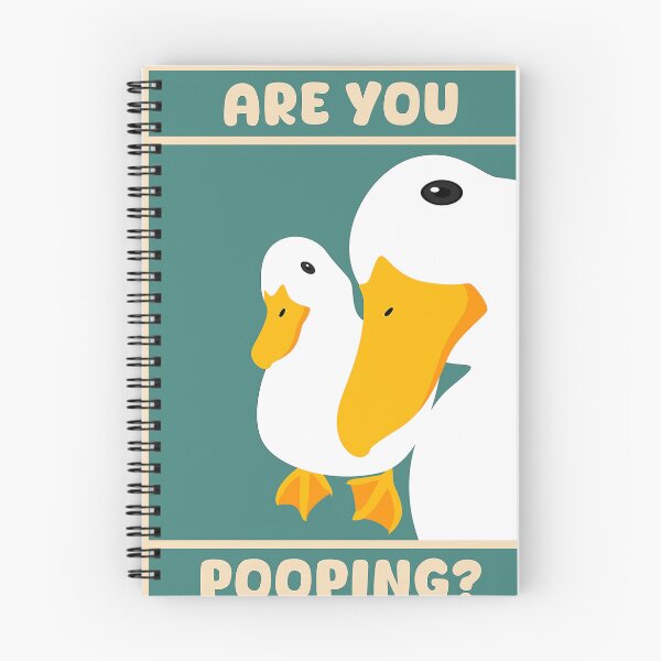 Item preview, Are You Pooping Funny Duck designed and sold by andrewccrow.