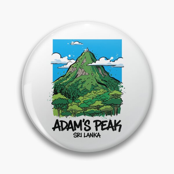 Item preview, Adam's Peak Sacred Mountain Sri Lanka Art designed and sold by Merch by Das Design Studio.