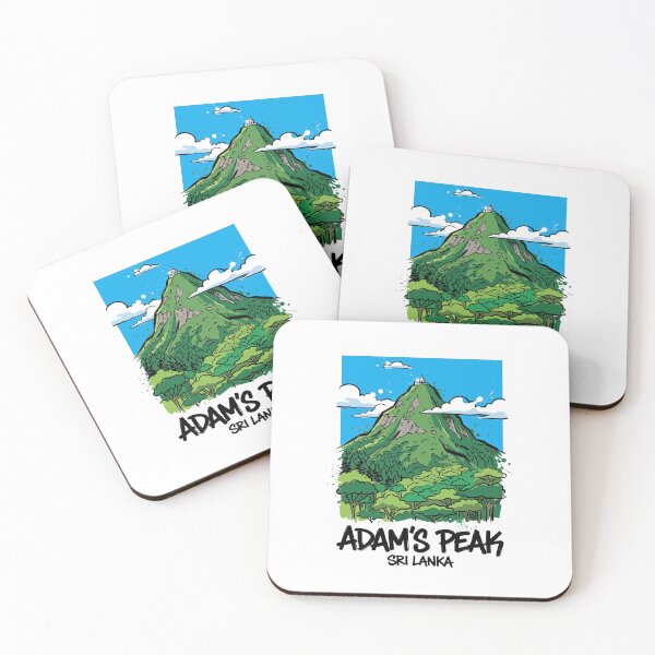 Item preview, Adam's Peak Sacred Mountain Sri Lanka Art designed and sold by Merch by Das Design Studio.