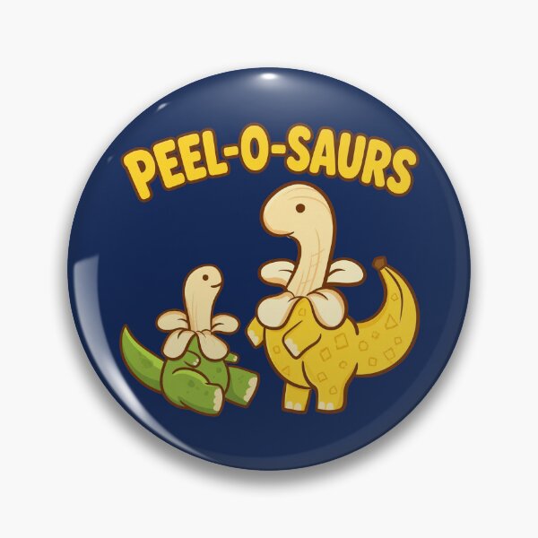 Item preview, Peel O Saurs Banana Dinosaurs designed and sold by nerdysquatchh.