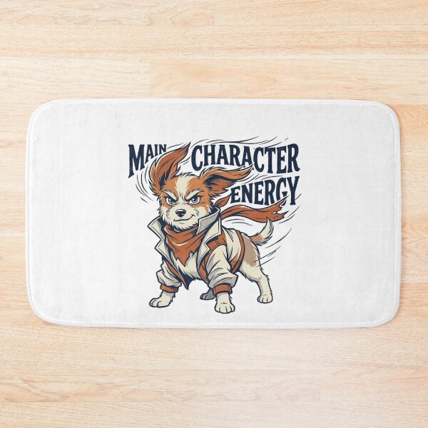 Item preview, Main Character Energy Anime Papillon Hero - Streetwear Comic Dog Art designed and sold by Animer-art1.