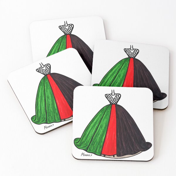 Item preview, Freedom Palestinian Dress designed and sold by Littlemennadraw.