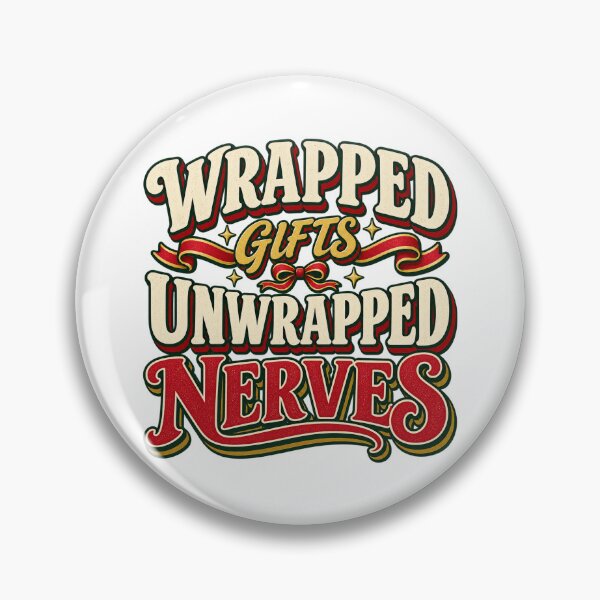 Item preview, Wrapped Gifts Unwrapped Nerves designed and sold by FZ Studio .