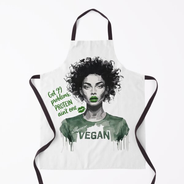 Item preview, Got 99 Problems Protein Ain't One Vegan designed and sold by Veganizer.art.