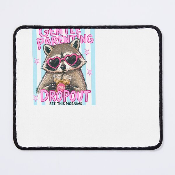 Item preview, Gentle Parenting Coffee Raccoon designed and sold by sazuii.