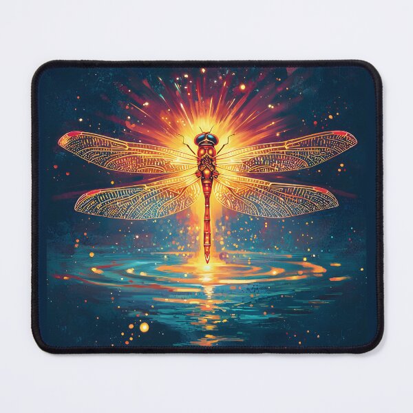Item preview, 3d Render Of Dragonfly Over Water Digital designed and sold by Checho30.