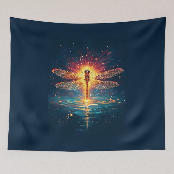 Item preview, 3d Render Of Dragonfly Over Water Digital designed and sold by Checho30.