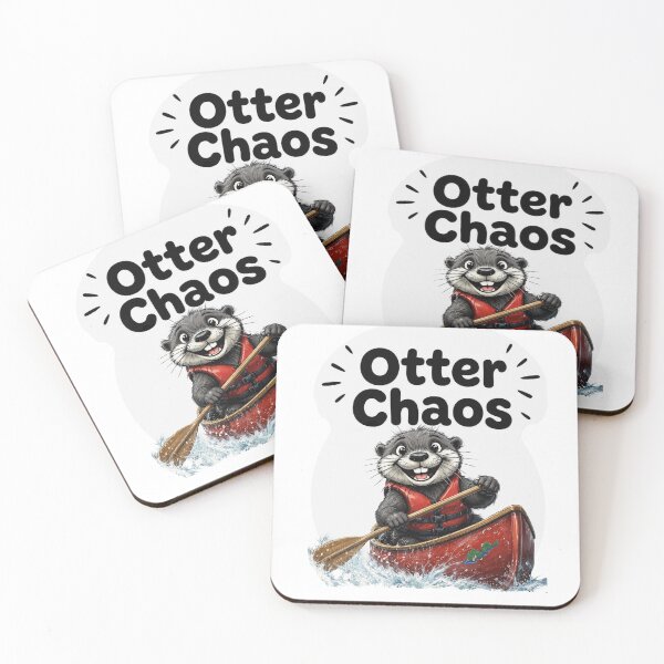Item preview, Otter Chaos designed and sold by Pondsk8ter.