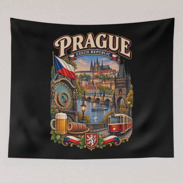 Item preview, Prague – Heart of Europe designed and sold by RockitBaby.