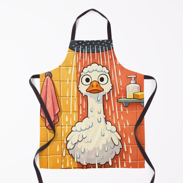 Item preview, Goose taking a shower designed and sold by andrewccrow.
