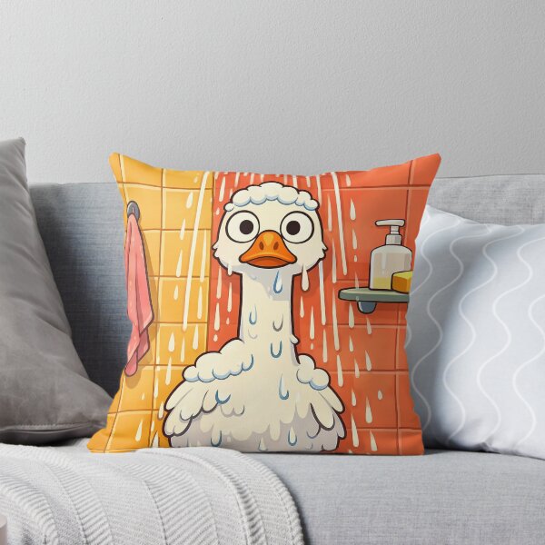 Item preview, Goose taking a shower designed and sold by andrewccrow.