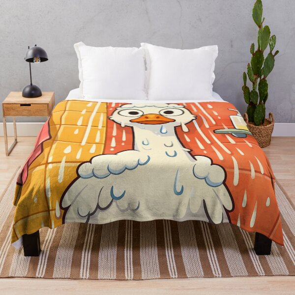 Item preview, Goose taking a shower designed and sold by andrewccrow.