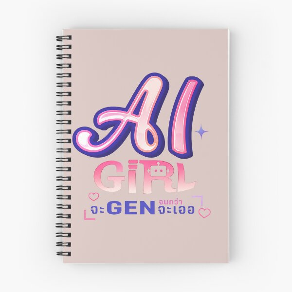 Item preview, AI Girl Gen Logo – Futuristic Design designed and sold by Noova Studio.