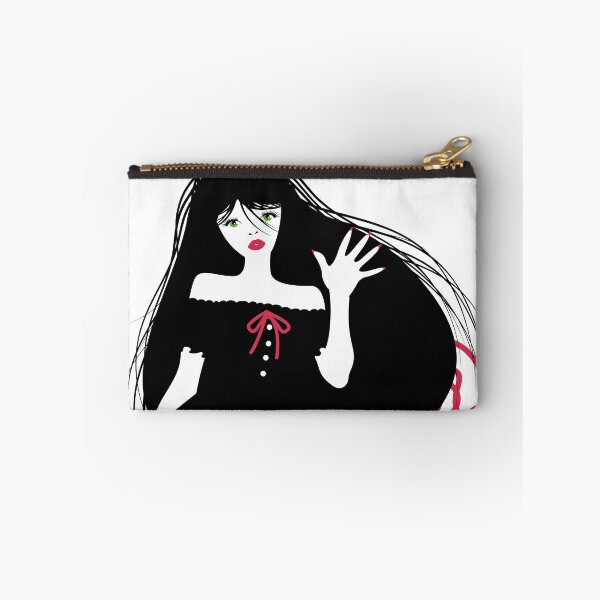 Item preview, Gothic girl in a black dress with long red hair designed and sold by Keltoi-art.