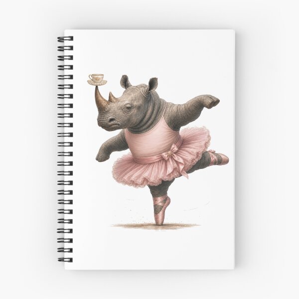 Item preview, Ballerina Rhino Gift designed and sold by Wenvilgrace.