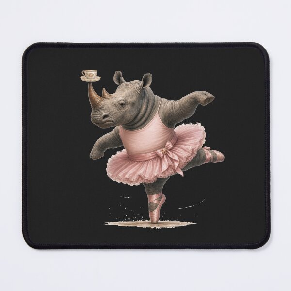 Item preview, Ballerina Rhino Gift designed and sold by Wenvilgrace.