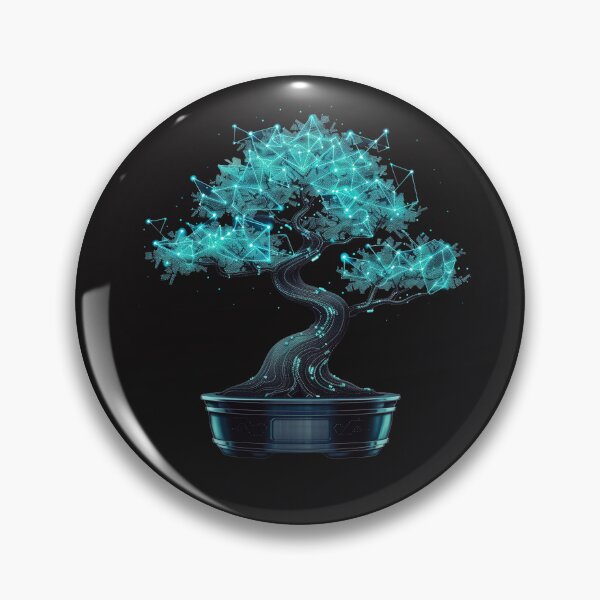 Item preview, A minimalist bonsai tree with a digital soul designed and sold by STATIC SOUL.