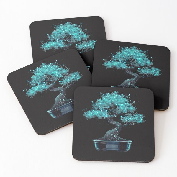 Item preview, A minimalist bonsai tree with a digital soul designed and sold by STATIC SOUL.