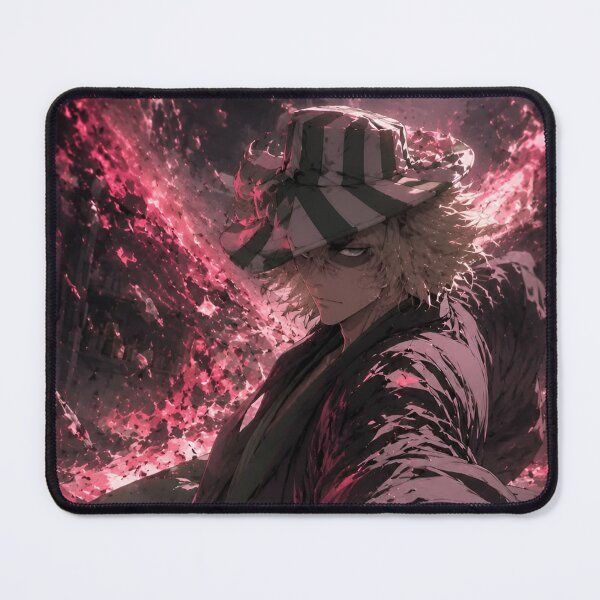 Item preview, Kisuke Urahara Bleach Anime Artwork – Pink Energy Sword Warrior designed and sold by Dyan4.