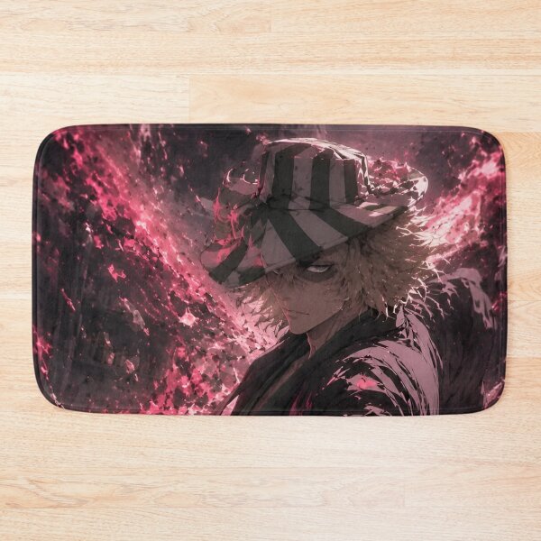 Item preview, Kisuke Urahara Bleach Anime Artwork – Pink Energy Sword Warrior designed and sold by Dyan4.