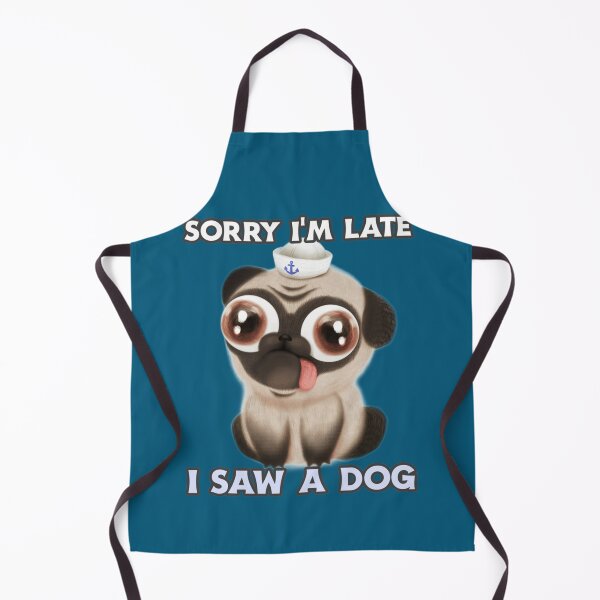 Item preview, sorry i am late i saw a dog   designed and sold by Kacy Nees.