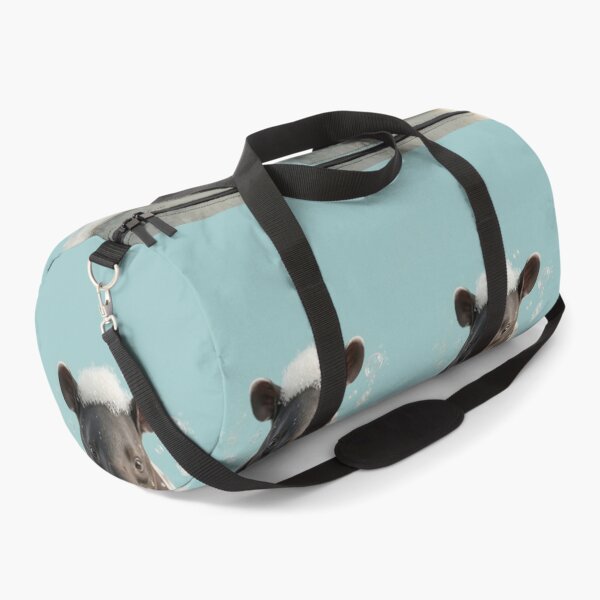 Item preview, Baby Tapir Bubble Bath Cute Nursery Bathroom Wall Art designed and sold by LazyOwlStore.