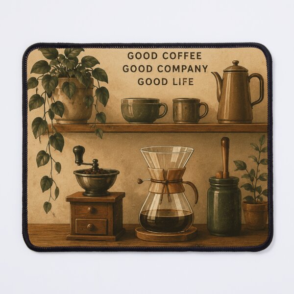 Item preview, Home Café Vintage Poster – Coffee Bar Kitchen Wall Art designed and sold by Watchyyy.