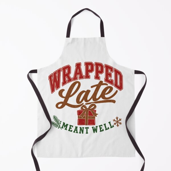 Item preview, Wrapped Late Meant Well, Christmas Wrapping Sweatshirt designed and sold by PhylonBoxx.