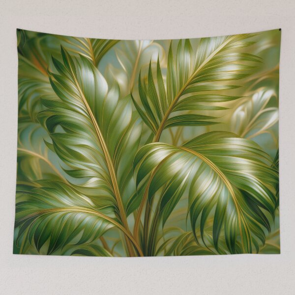 Item preview, Luxurious Palm Leaves Tropical Art designed and sold by MargaretWiktor.