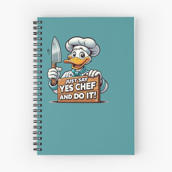 Item preview, Funny Yes Chef Duck designed and sold by sazuii.