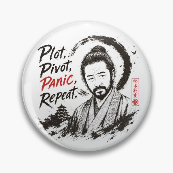 Item preview, Shogun - Plot. Pivot. Panic. Repeat. designed and sold by gogopachinko.